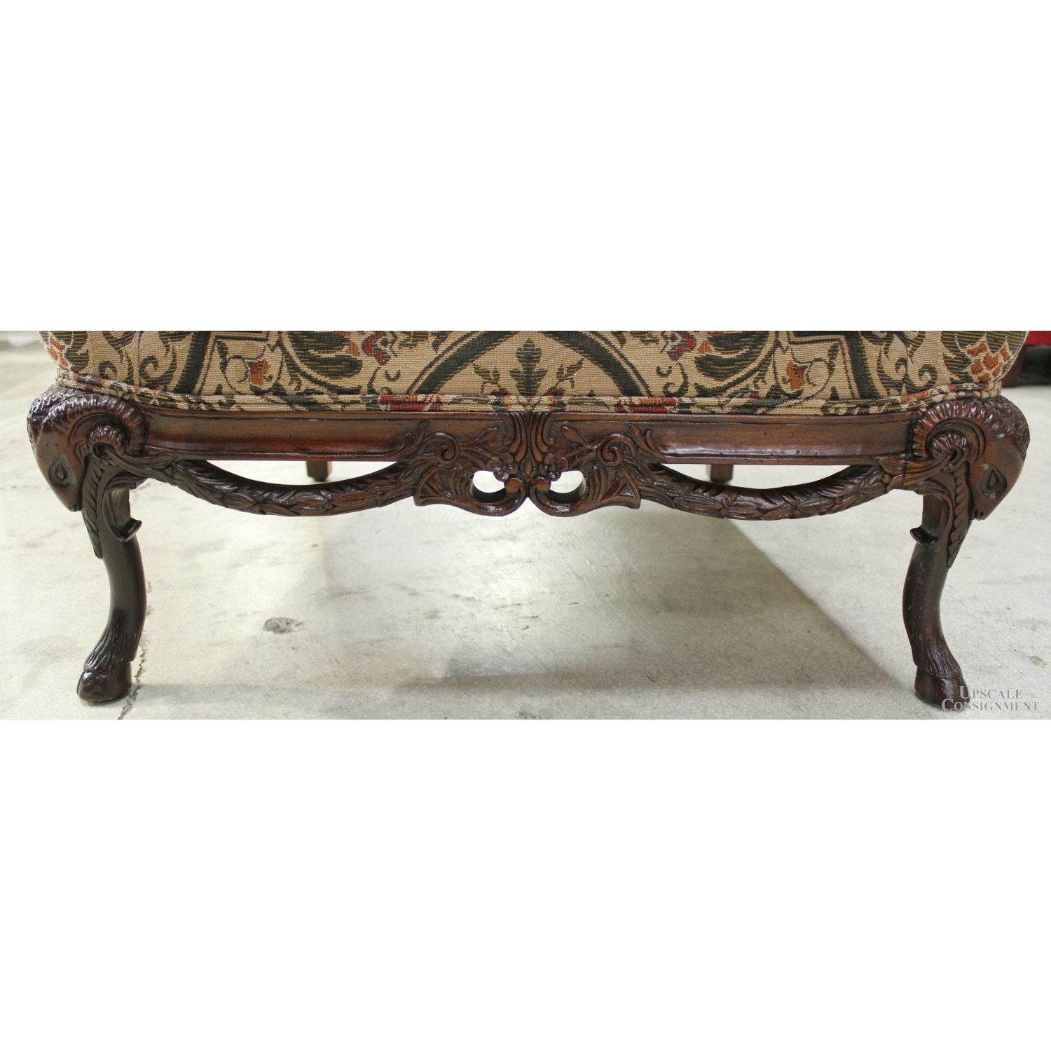 Henredon Tapestry Wingback Chair – Upscale Consignment