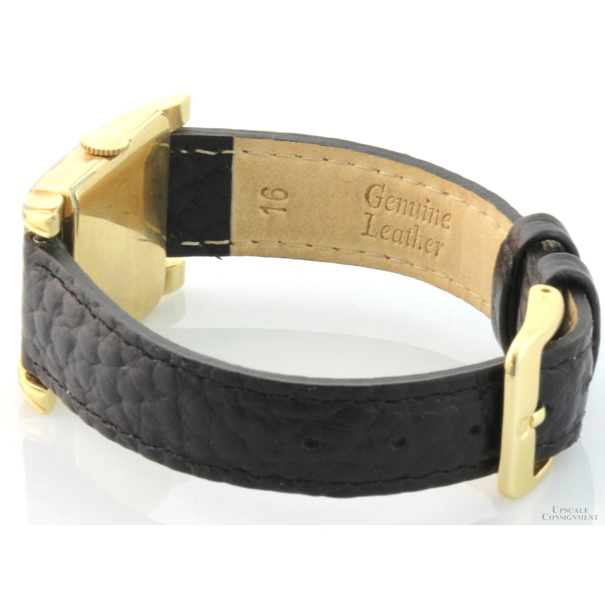 Mid-Century 21J Mechanical Manual-Wind Men's 14K GF Dress Watch