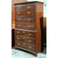 Baker Furniture Mahogany Chest on Chest