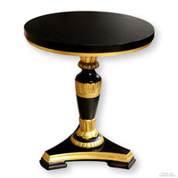 Black & Gold Accent Table