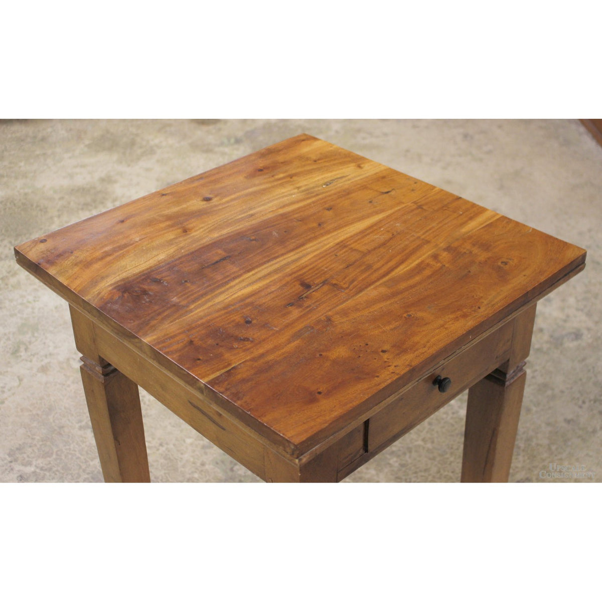 Rustic End Table