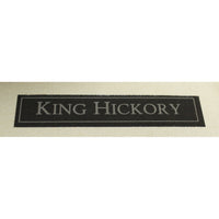 King Hickory Patterned Club Chair