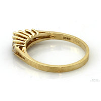 Vintage 14K Yellow Gold Seven-Stone Marquise Diamond Ring – .21 CTW