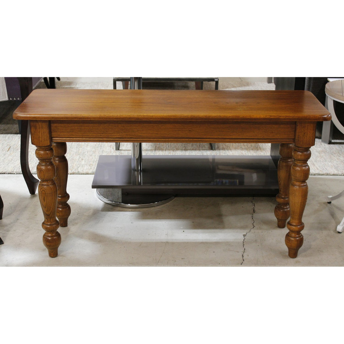 Hammary Oak Console Table