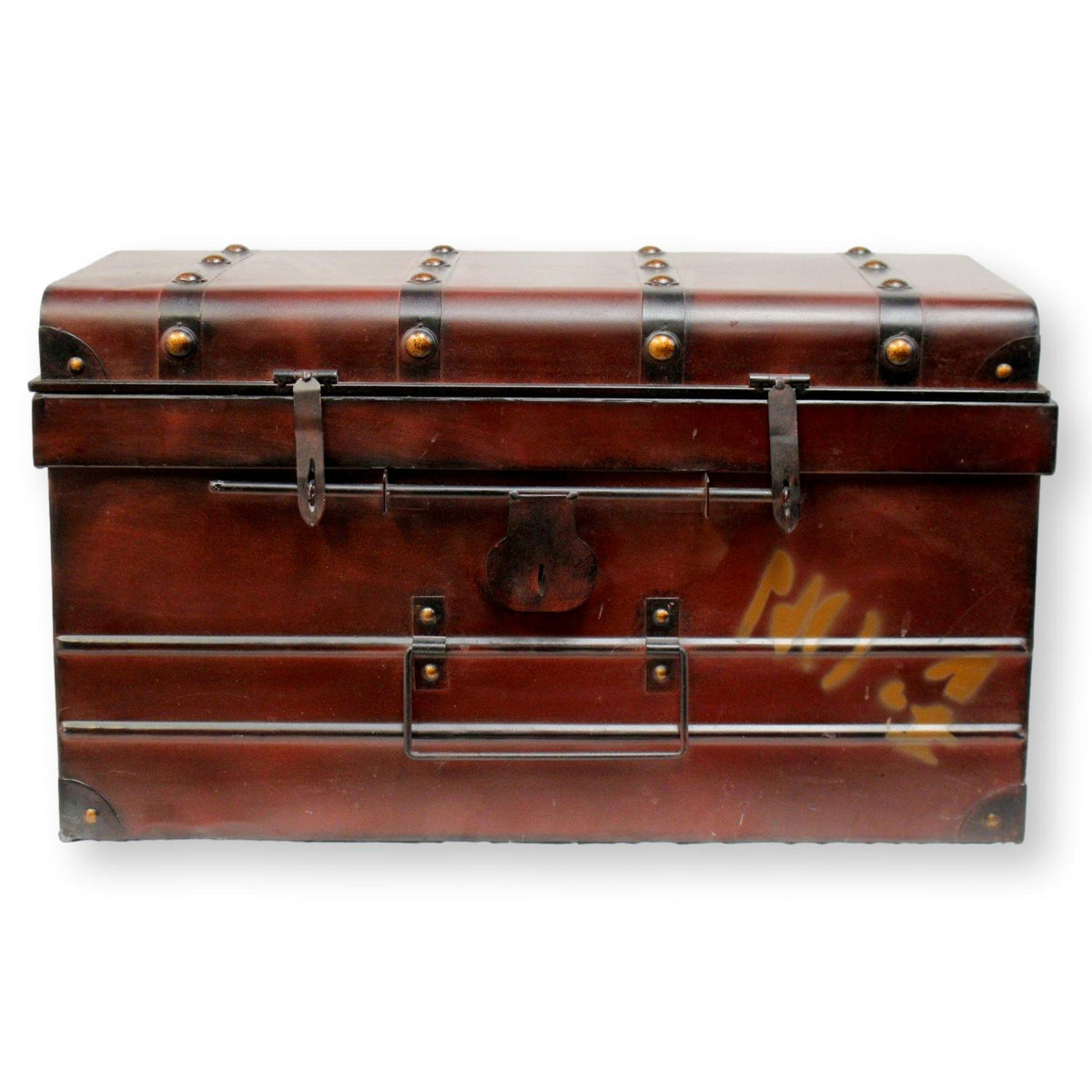 Decorative Metal Steam Trunk