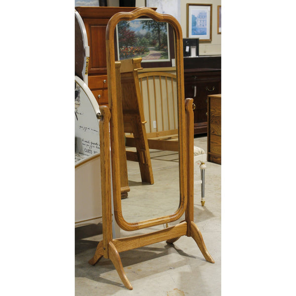 Nostalgia Oak Cheval Mirror
