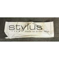 Stylus Charcoal Gray Apartment Sofa