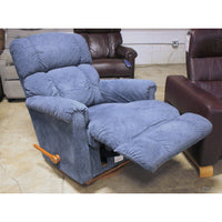 La-Z-Boy Blue Swivel Rocking Recliner