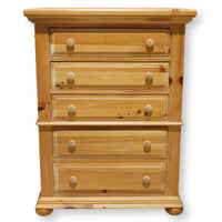 Broyhill 5 Drawer Pine Chest