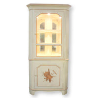 Jasper Cabinet White Corner Cabinet