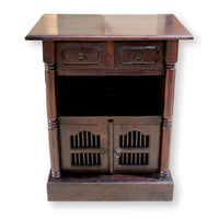 Dark Mahogany Cabinet