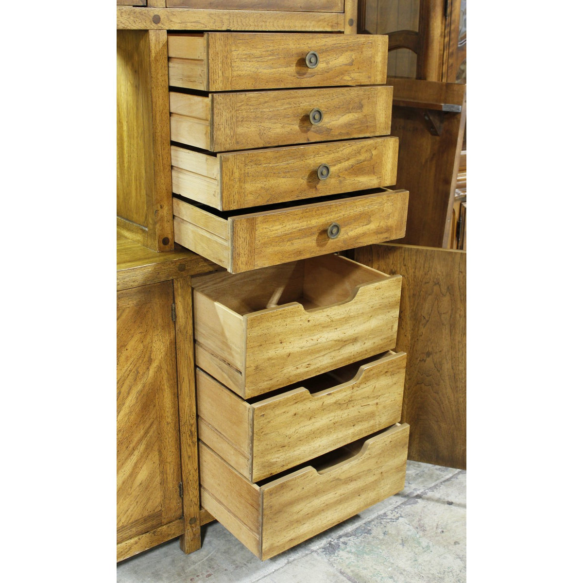 Bernhardt 'Hibriten' Asymmetrical China Cabinet