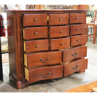 Serpentine Cherry Mule Dresser