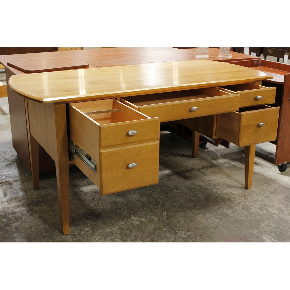 Ethan Allen Maple Desk