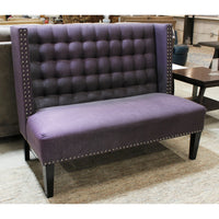 Home Meridian Int'l. Plum Settee
