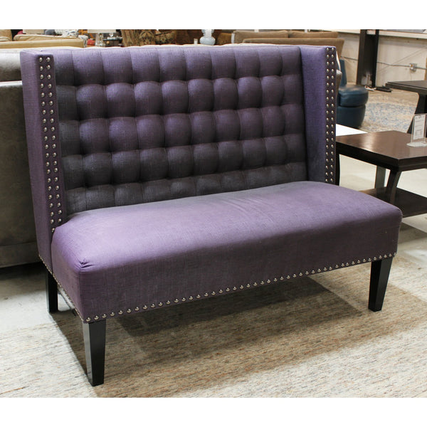 Home Meridian Int'l. Plum Settee