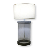 Pottery Barn Glass & Metal Table Lamp