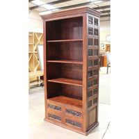 Rosewood Bookcase w/Drawers
