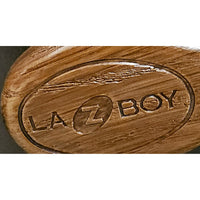 La-Z-Boy Brown Leather Swivel Rocking Recliner