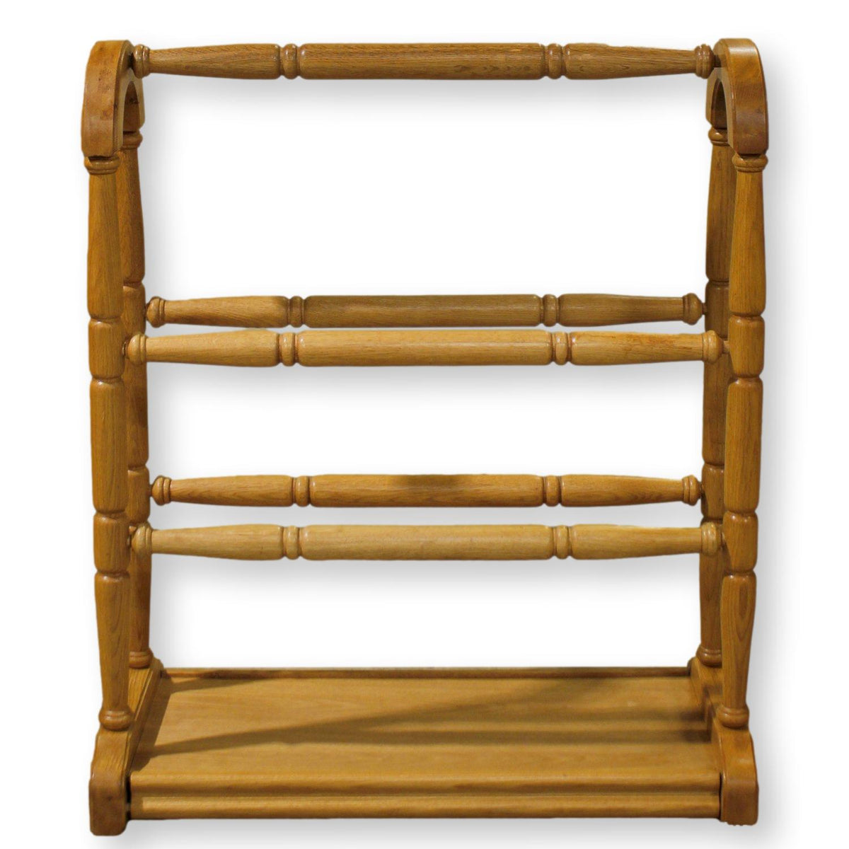 Solid Oak Quilt Rack