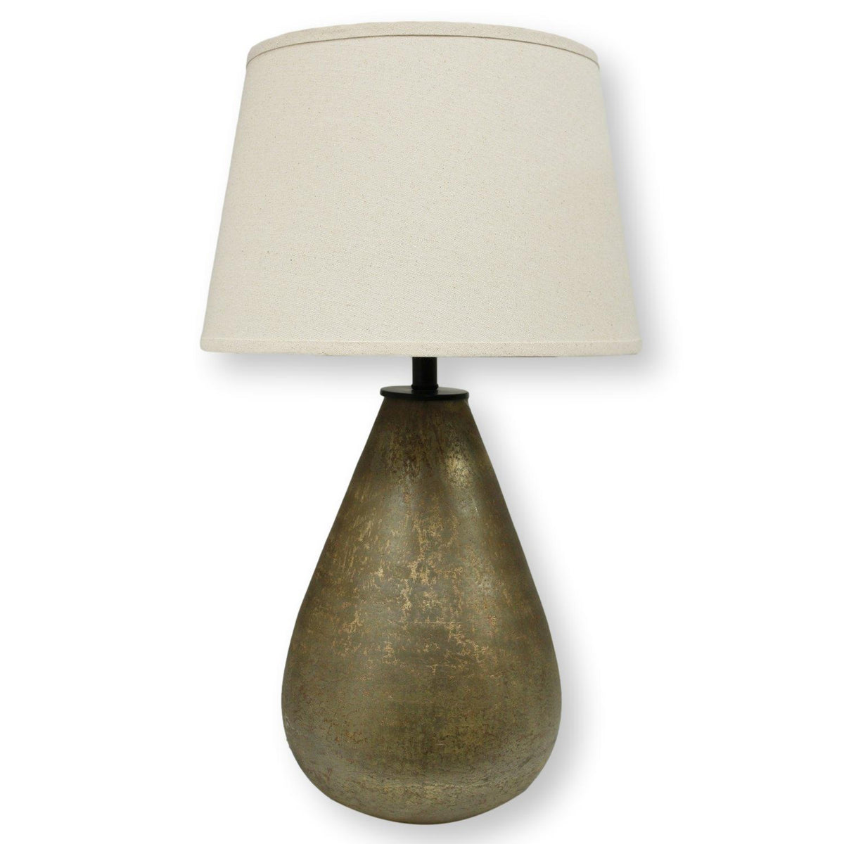 Ashley Mottled Gold-tone Glass Table Lamp