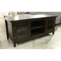 World Market Dark Pine Media Console