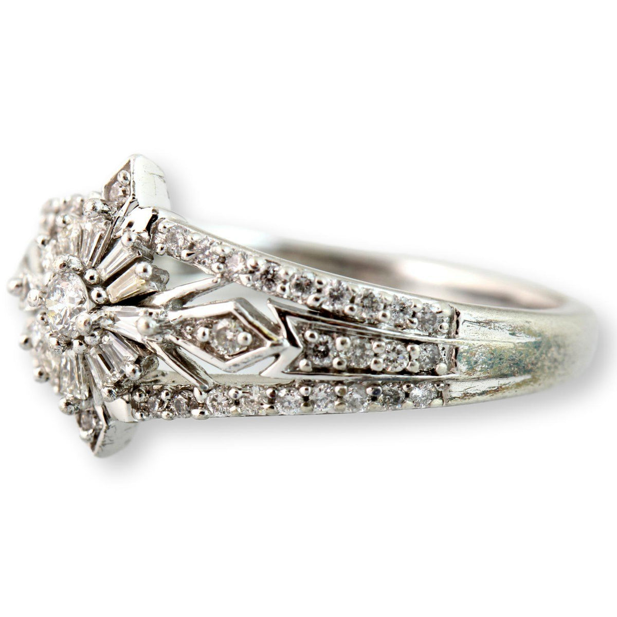 Elsa's .5ctw Diamond Snowflake Ring from the Frozen Movie