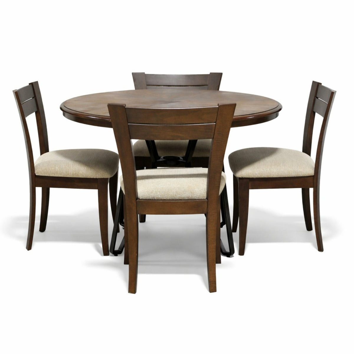Round Starburst Table w/4 Chairs