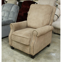 New Meridan Tan Push-Back Recliner