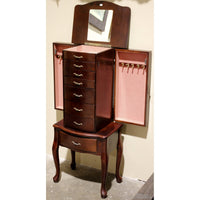 Cherry Jewelry Armoire