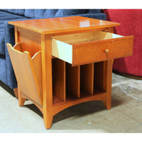 Thomasville "Impressions" Cherry End Table w/Magazine Holders