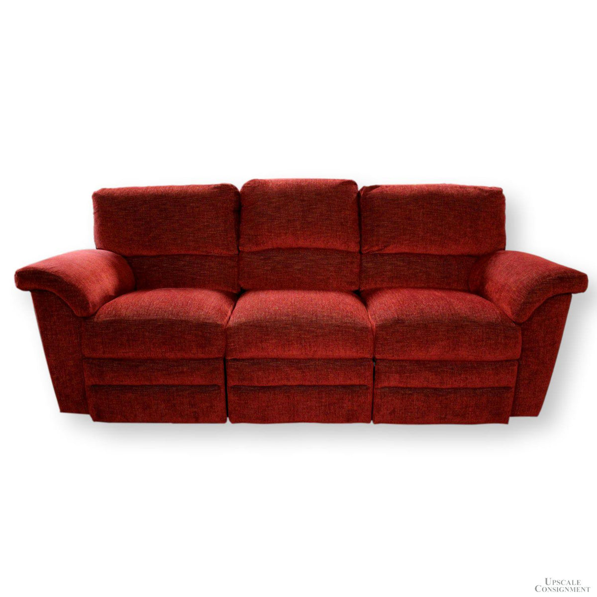 La-Z-Boy Red Dual Reclining Sofa