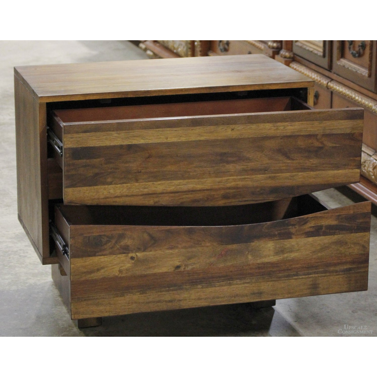 Acacia 2 Drawer Nightstand