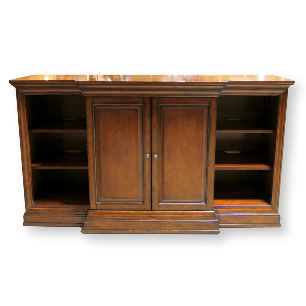 Bassett Media Console w/ Reversible Doors