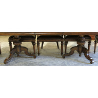 Thomasville Dining Table w/8 Upholstered Chairs
