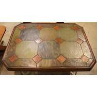 Stone & Rosewood Coffee Table