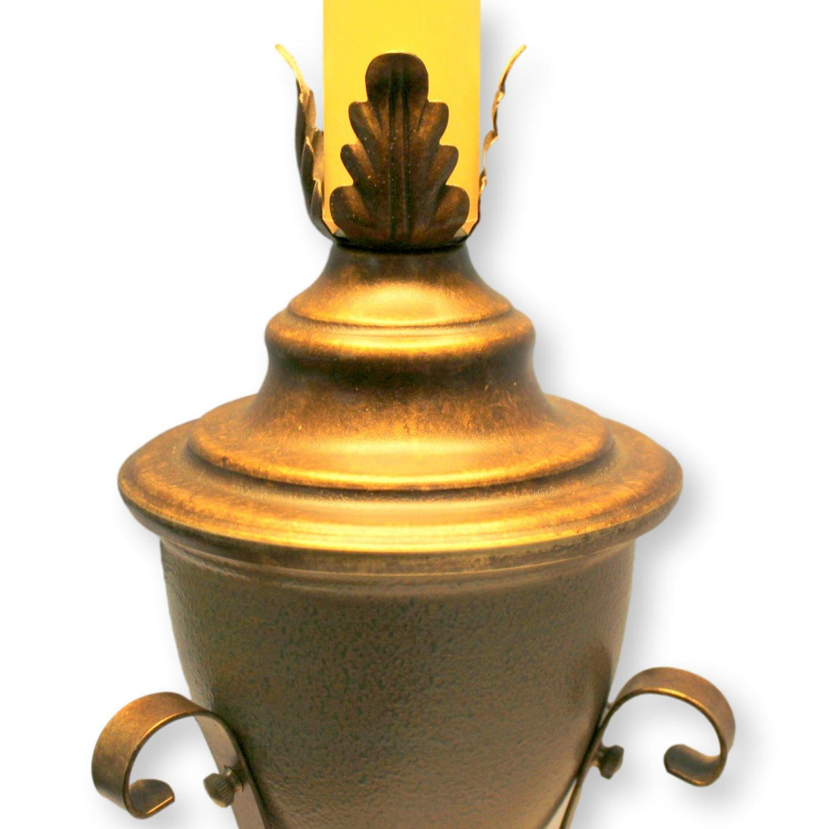 Bronze Pedestal Urn Table Lamp