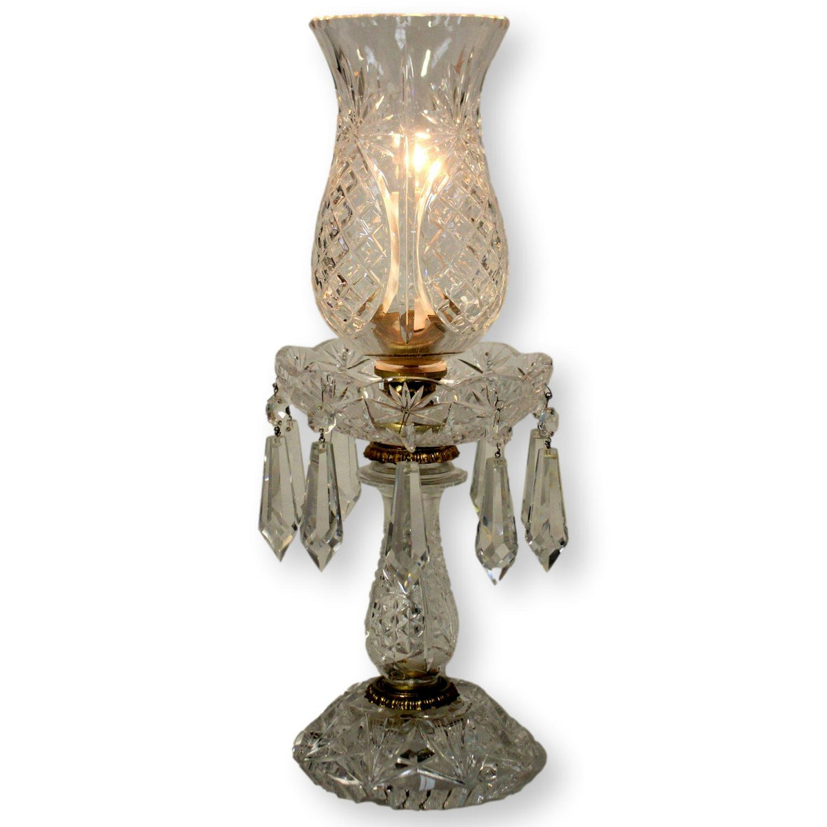 Crystal Chandelier Style Table Lamp