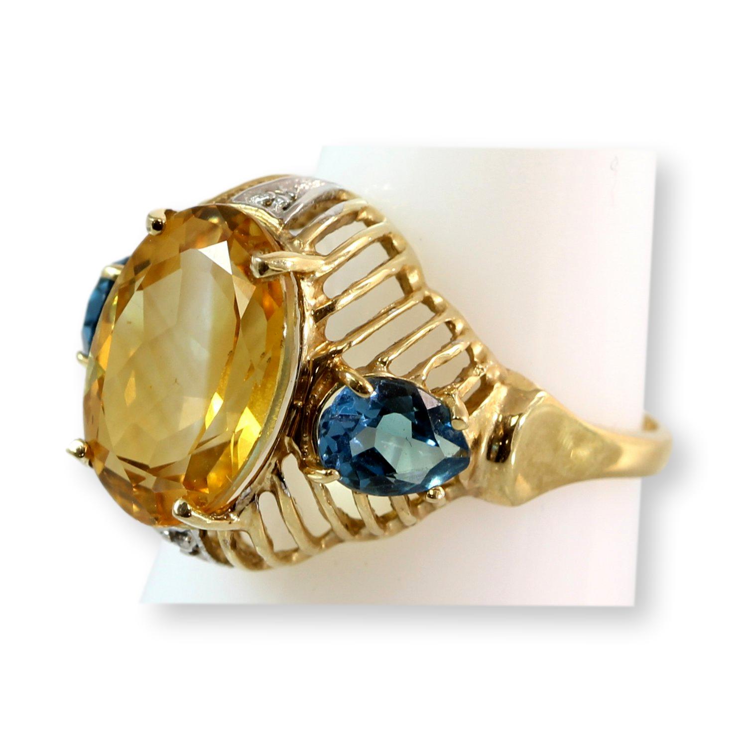 Round Women's Natural Diamond Yellow Gold Pie Ring, Weight: 9 Gram, Size:  Free Size at Rs 71000 in Mumbai