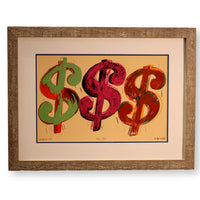 "Dollar Signs, 1982" by Andy Warhol