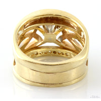 .51ctw Diamond 14K Gold Engagement Wedding Rings