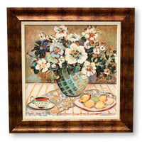 Framed Floral Giclee by Suzanne Etienne