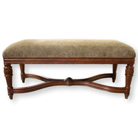 Upholstered Bench w/Pull Outs