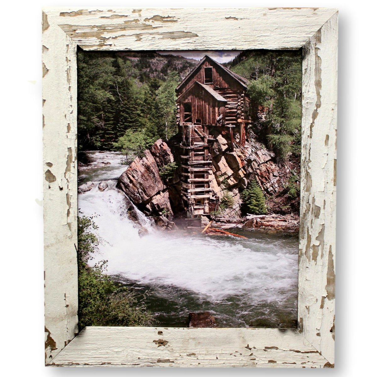 "Little Cabin Home on the Hill" Canvas Print