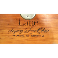 Lane Oak Cedar Lined Chest w/Green Cushioned Top