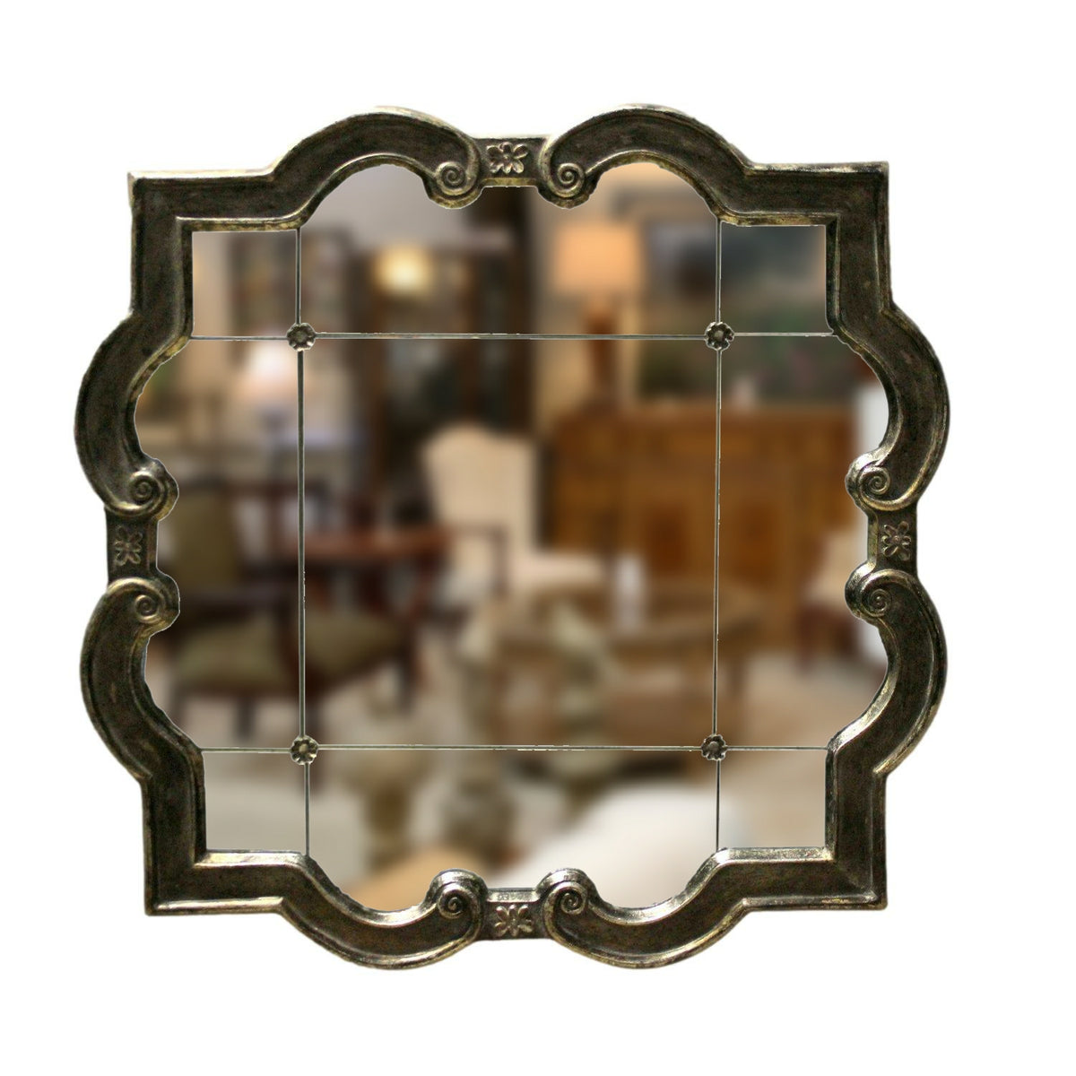 Uttermost ‘Prisca’ Quatrefoil Wall Mirror