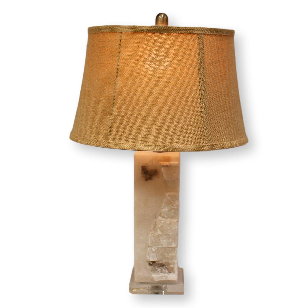 Quartz Base & Acrylic Table Lamp