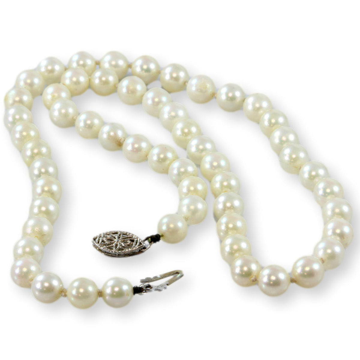 5.7-5.9mm Cultured Pearl 15" Strand - 14K Gold Clasp