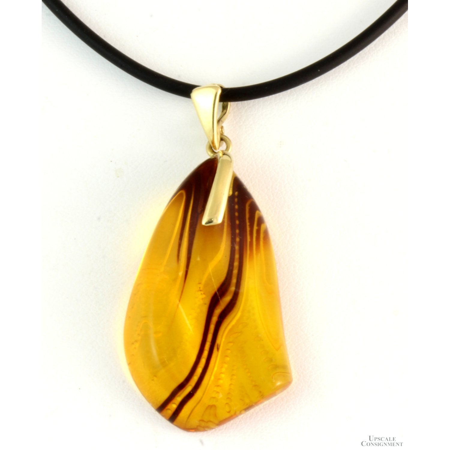 Amber pendant gold necklace store