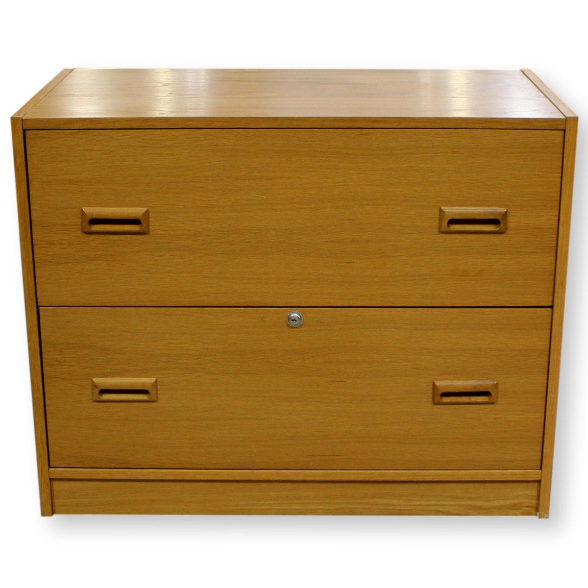 Oak Lateral File Cabinet
